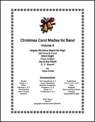 Christmas Carol Medley for Band, Volume II Concert Band sheet music cover Thumbnail
